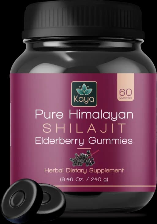 Pure Himalayan Shilajit Elderberry Gummies