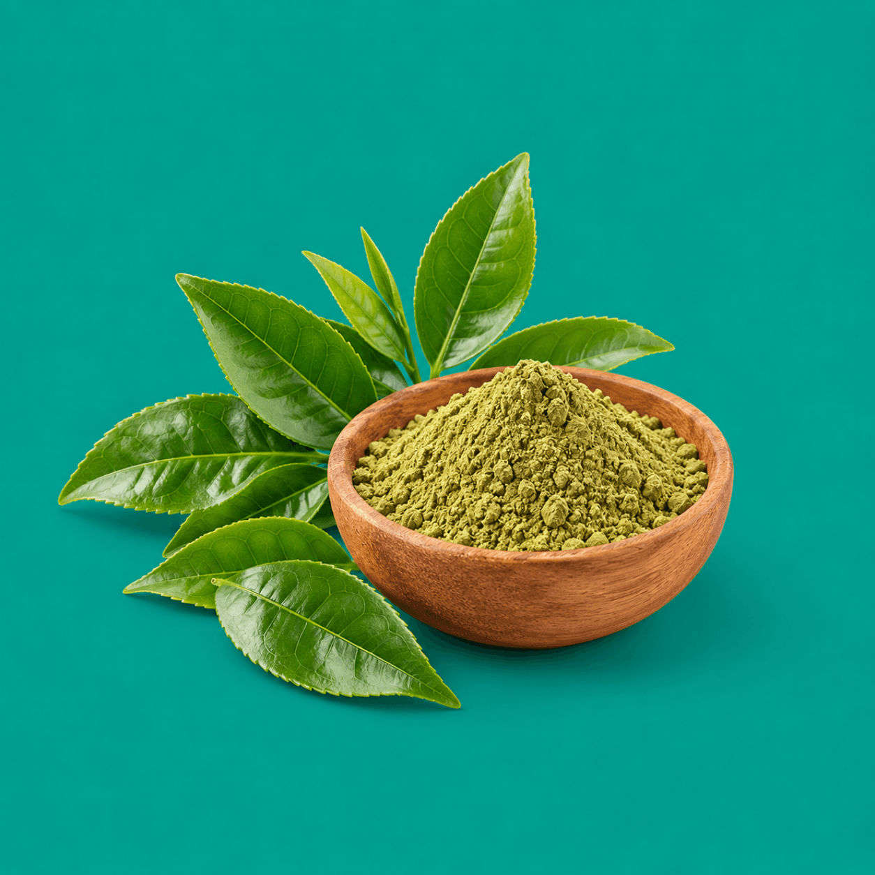 Green tea leaves and extract